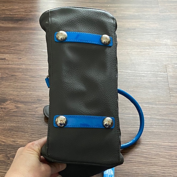 Loungefly Hello Kitty Black Satchel with Blue Accents - Picture 9 of 9